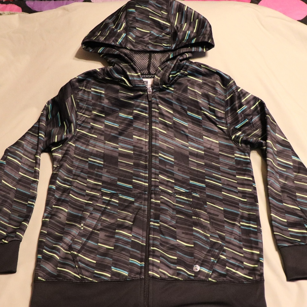 Boys Xersion Zip Up Hoodie